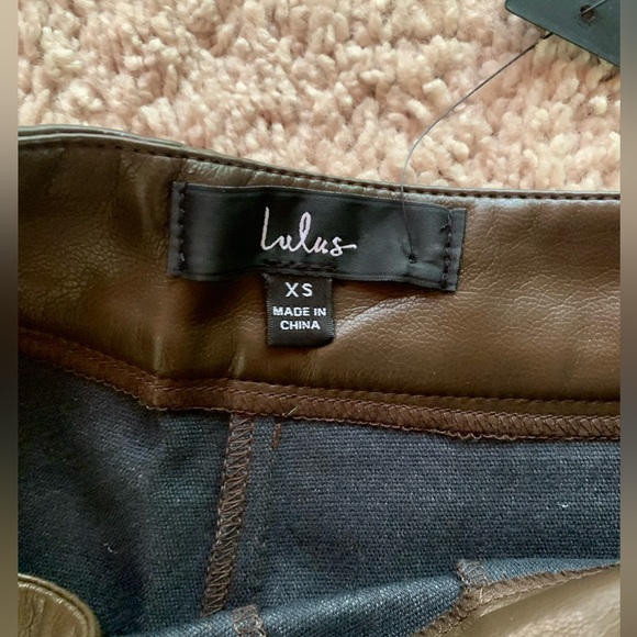 LULUS Leather pants XS - Picture 2 of 3